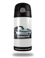 Skin Decal Wrap for Thermos Funtainer 12oz Bottle 1967 Corvette Silver Bullet (BOTTLE NOT INCLUDED)