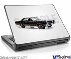 Laptop Skin (Small) - 1967 Black Pontiac GTO 3786